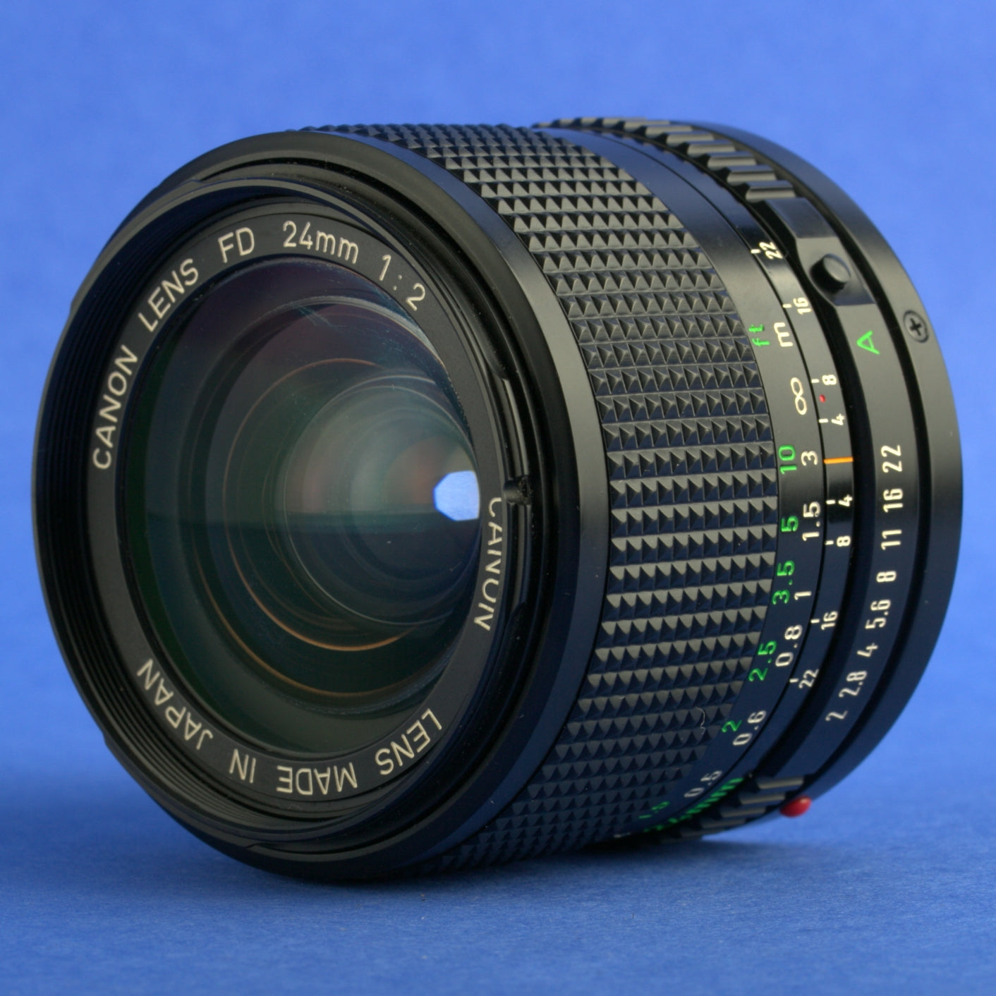 Canon FD 24mm F2 Lens Beautiful Condition