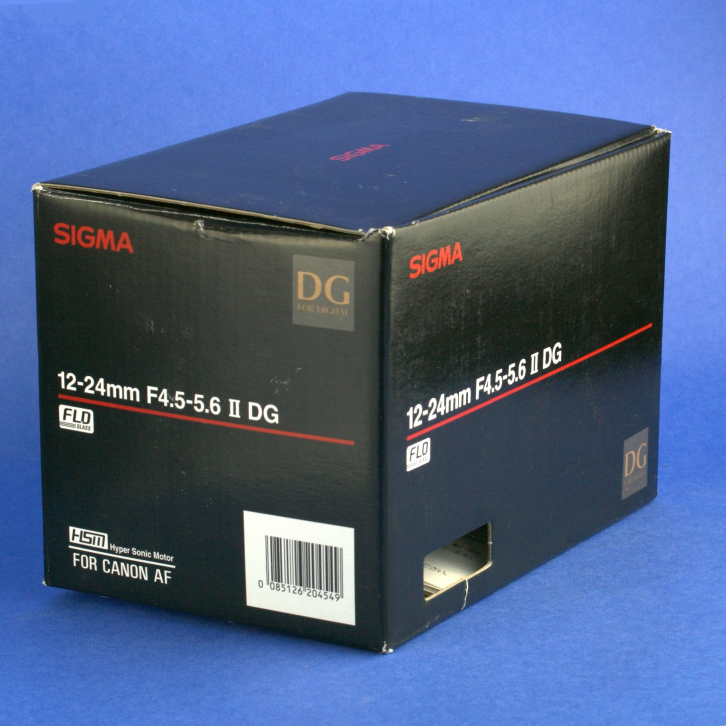 Sigma 12-24mm 4.5-5.6 II Lens Canon EOS Mount Near Mint Condition