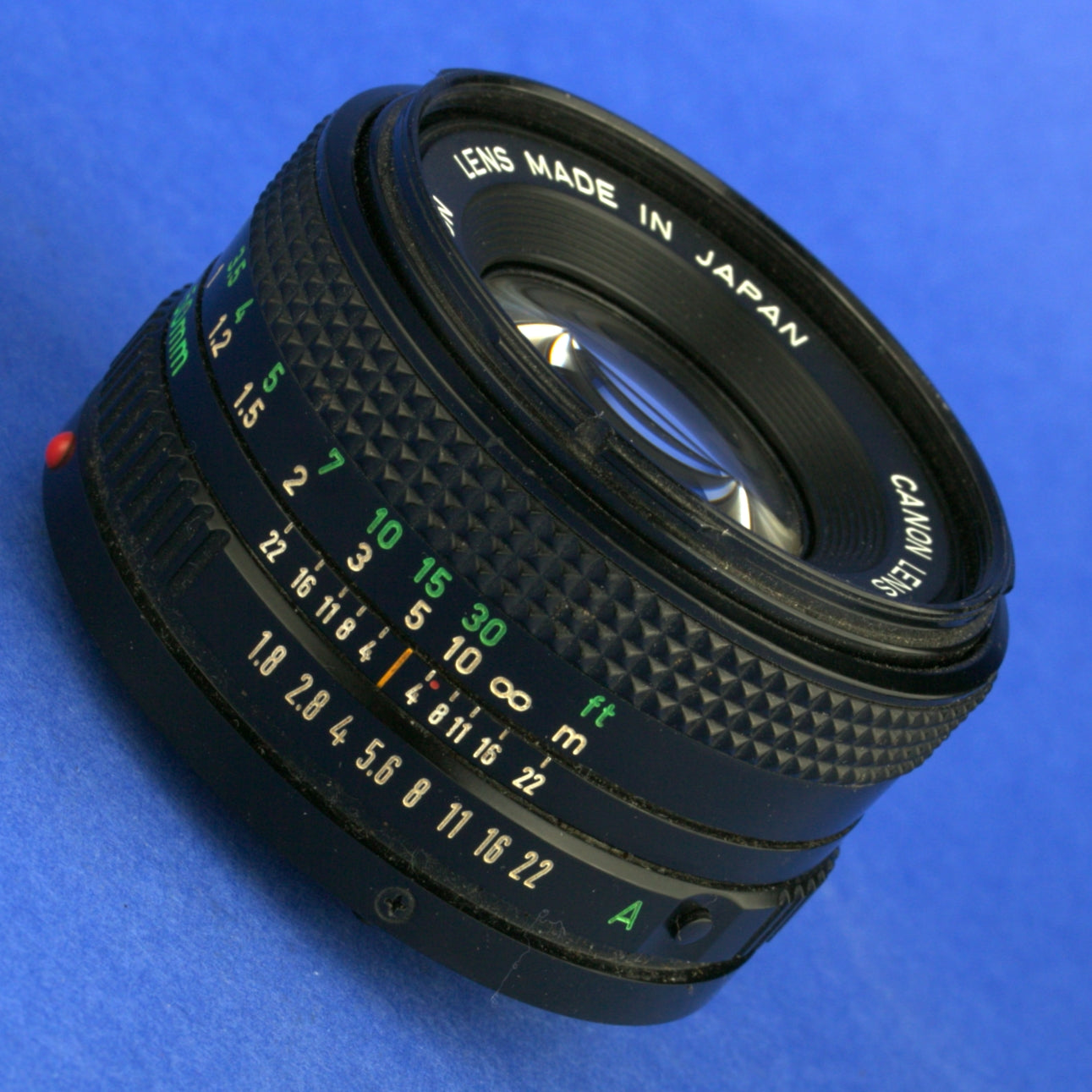 Canon FD 50mm 1.8 Lens