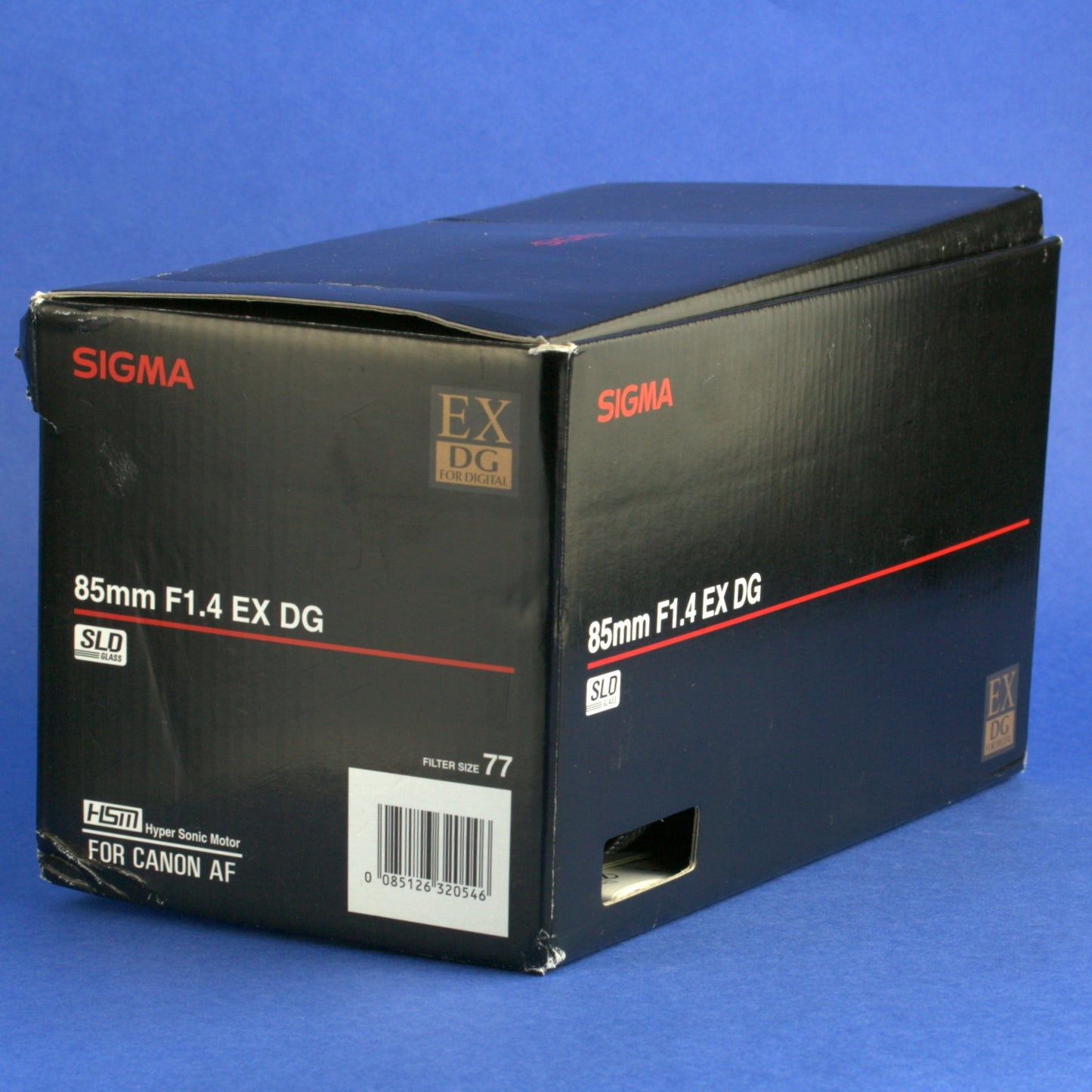 Sigma 85mm 1.4 DG EX Lens Canon EOS Mount Near Mint Condition
