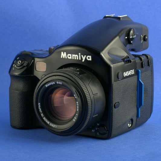 Mamiya 645 AFD II Medium Format Camera Kit Film Tested