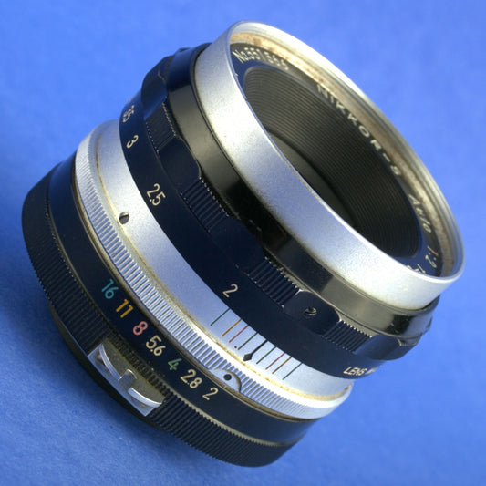 Nikon Nikkor-S Auto 50mm F2 Pat Pend Non-Ai Lens