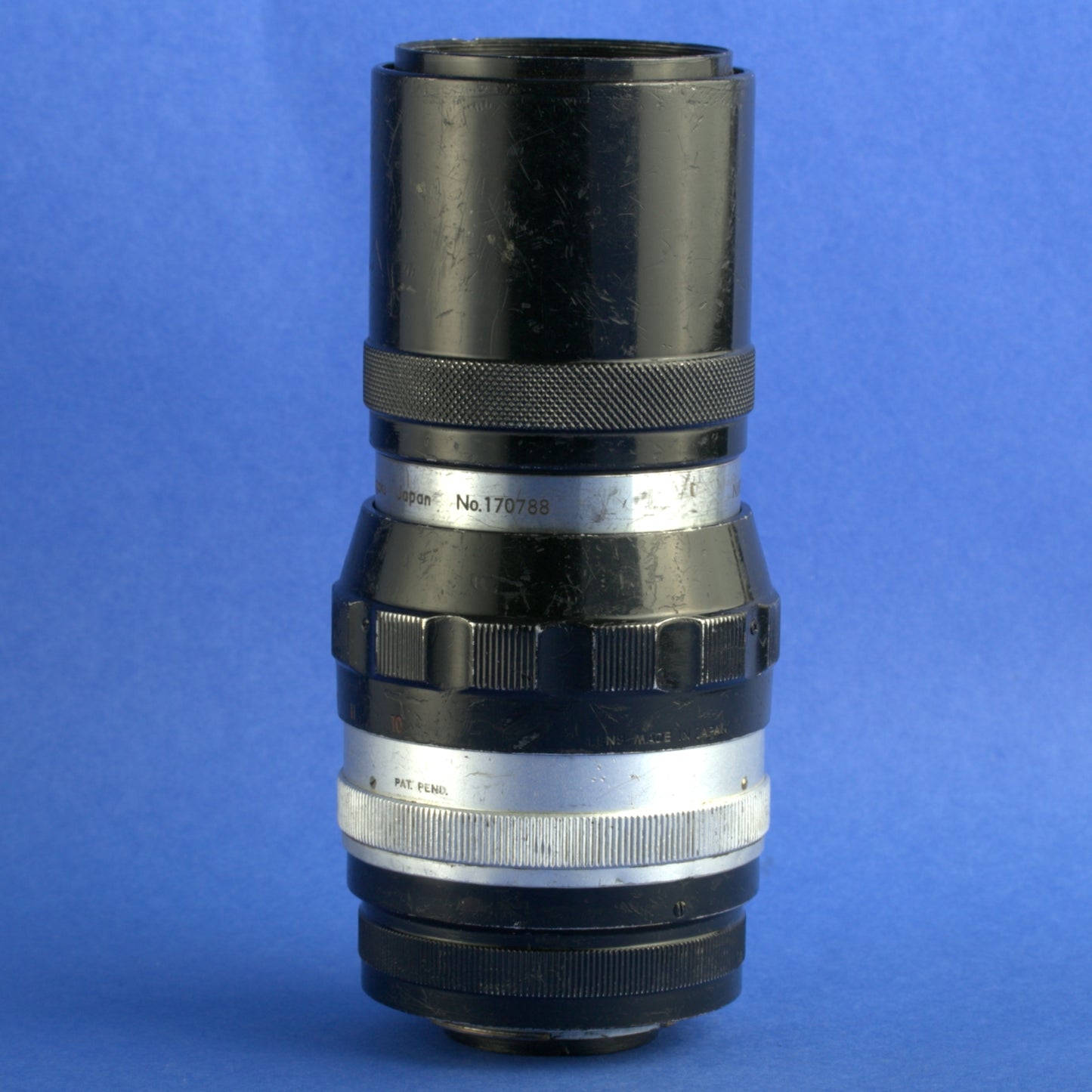 Early Nikon Nikkor-Q 200mm F4 Pat Pend Lens