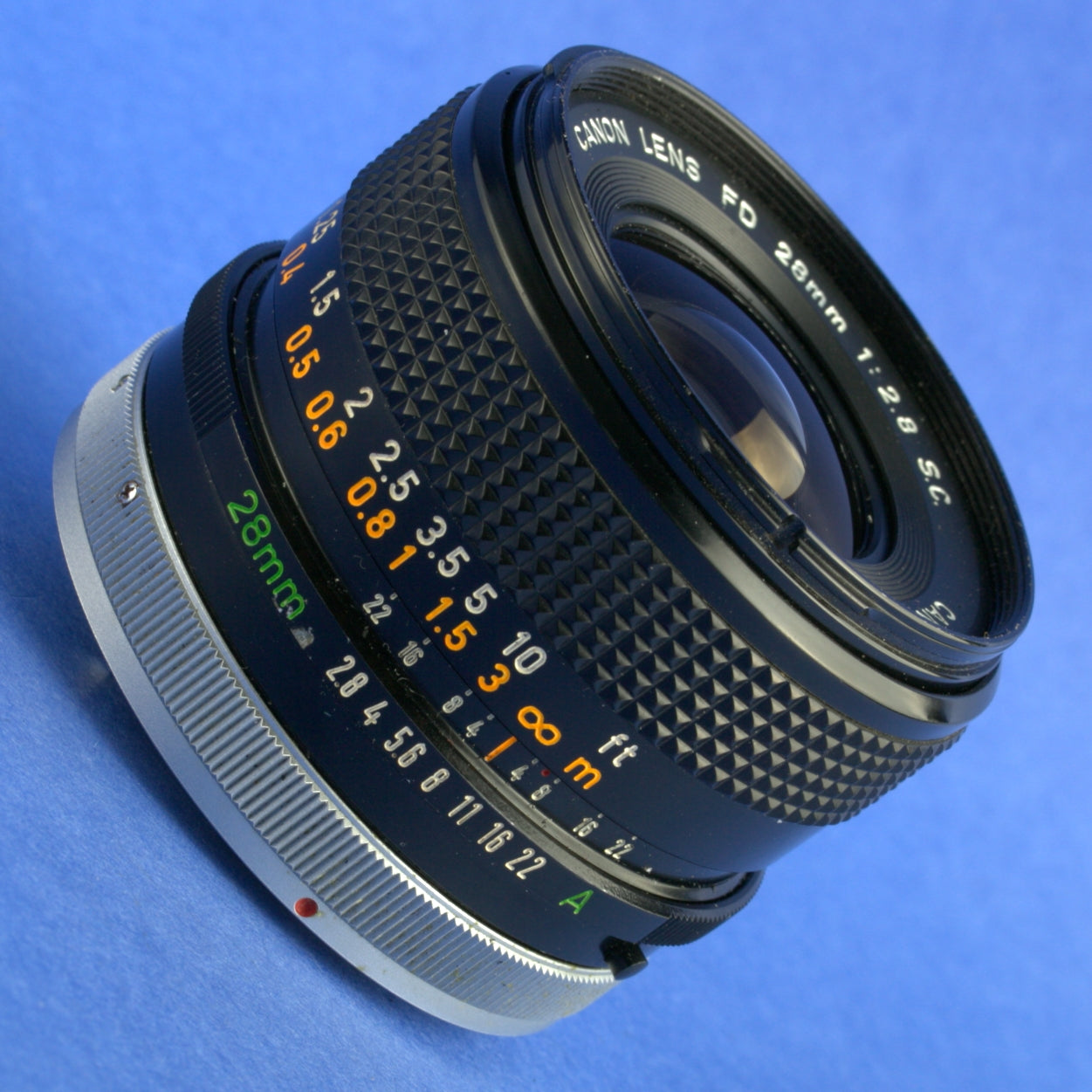 Canon FD 28mm 2.8 S.C. Lens