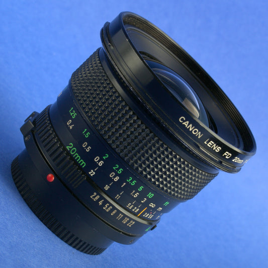 Canon FD 20mm 2.8 Lens