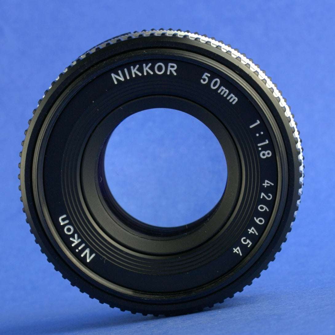 Nikon Nikkor 50mm 1.8 Ai-S Pancake Lens Mint Condition