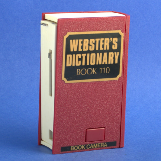 Webster’s Dictionary Book Spy 110 Camera Beautiful Condition