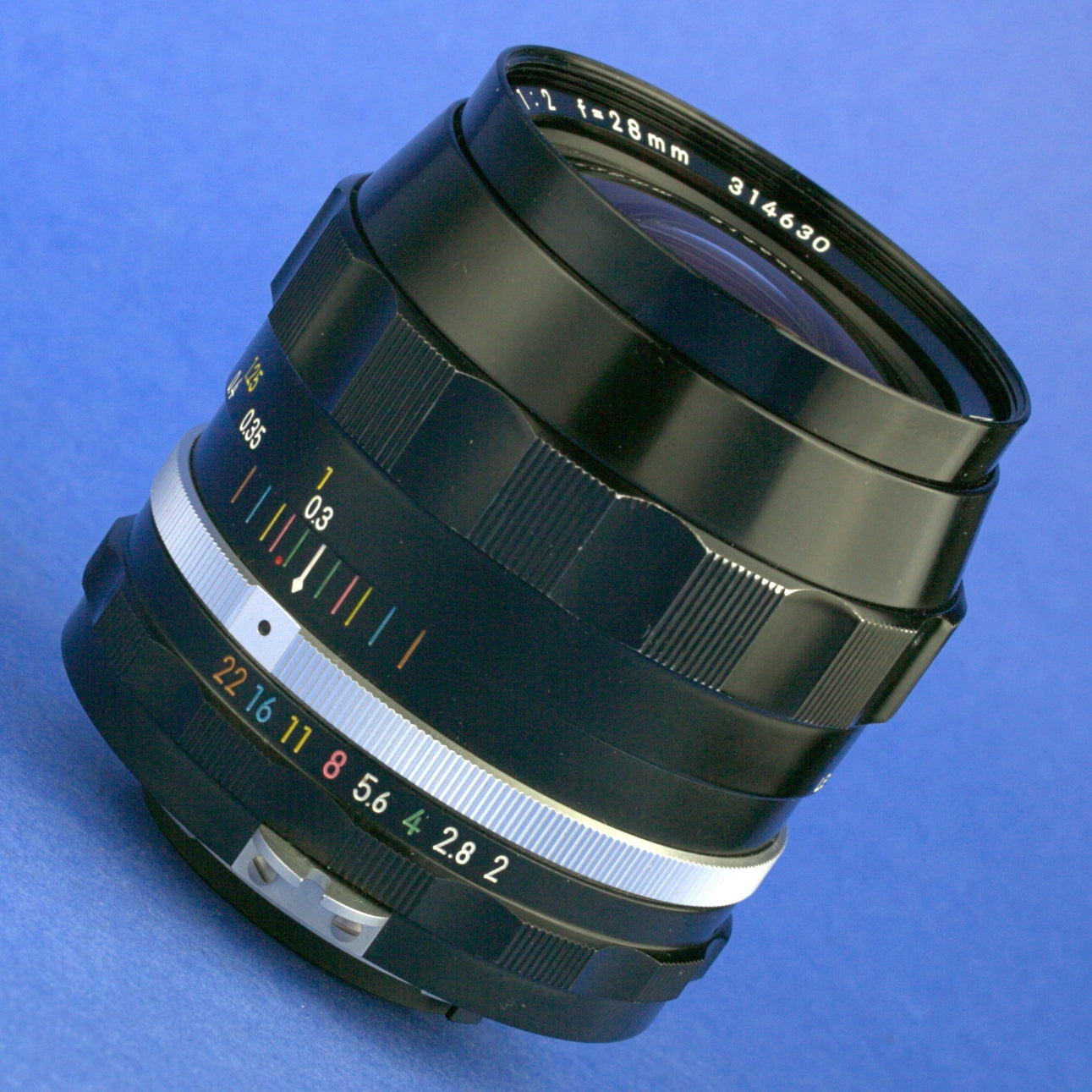Nikon Nikkor-N.C Auto 28mm F2 Non-AI Lens Beautiful Condition