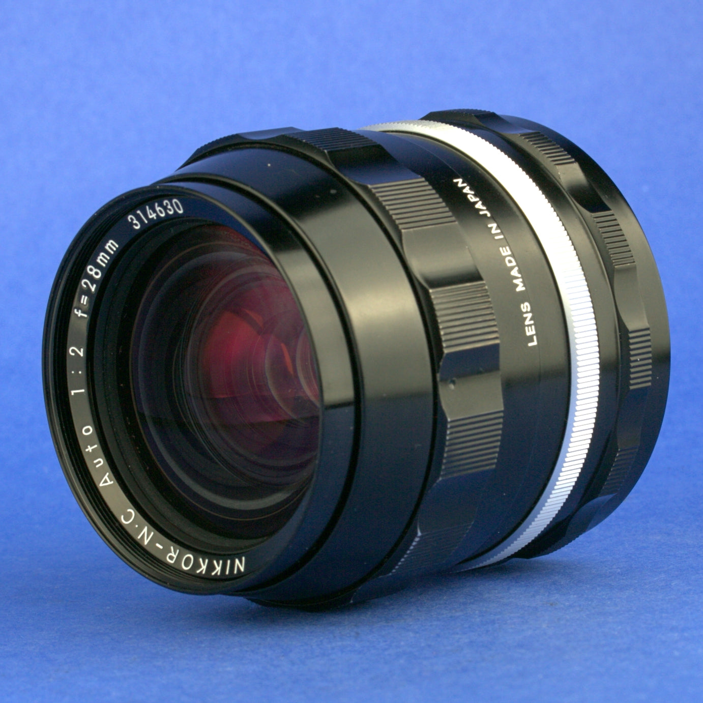 Nikon Nikkor-N.C Auto 28mm F2 Non-AI Lens Beautiful Condition