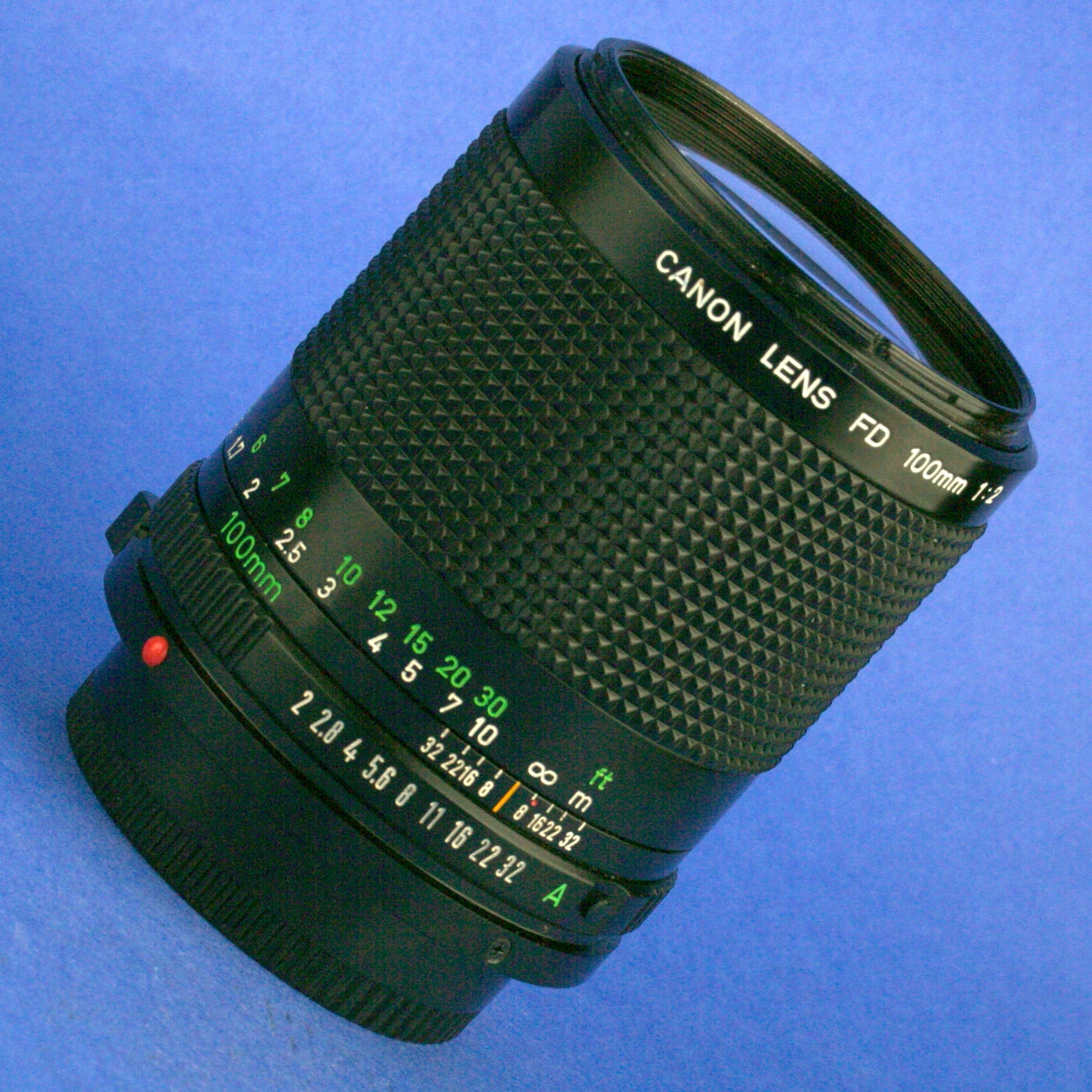 Canon FD 100mm F2 Lens