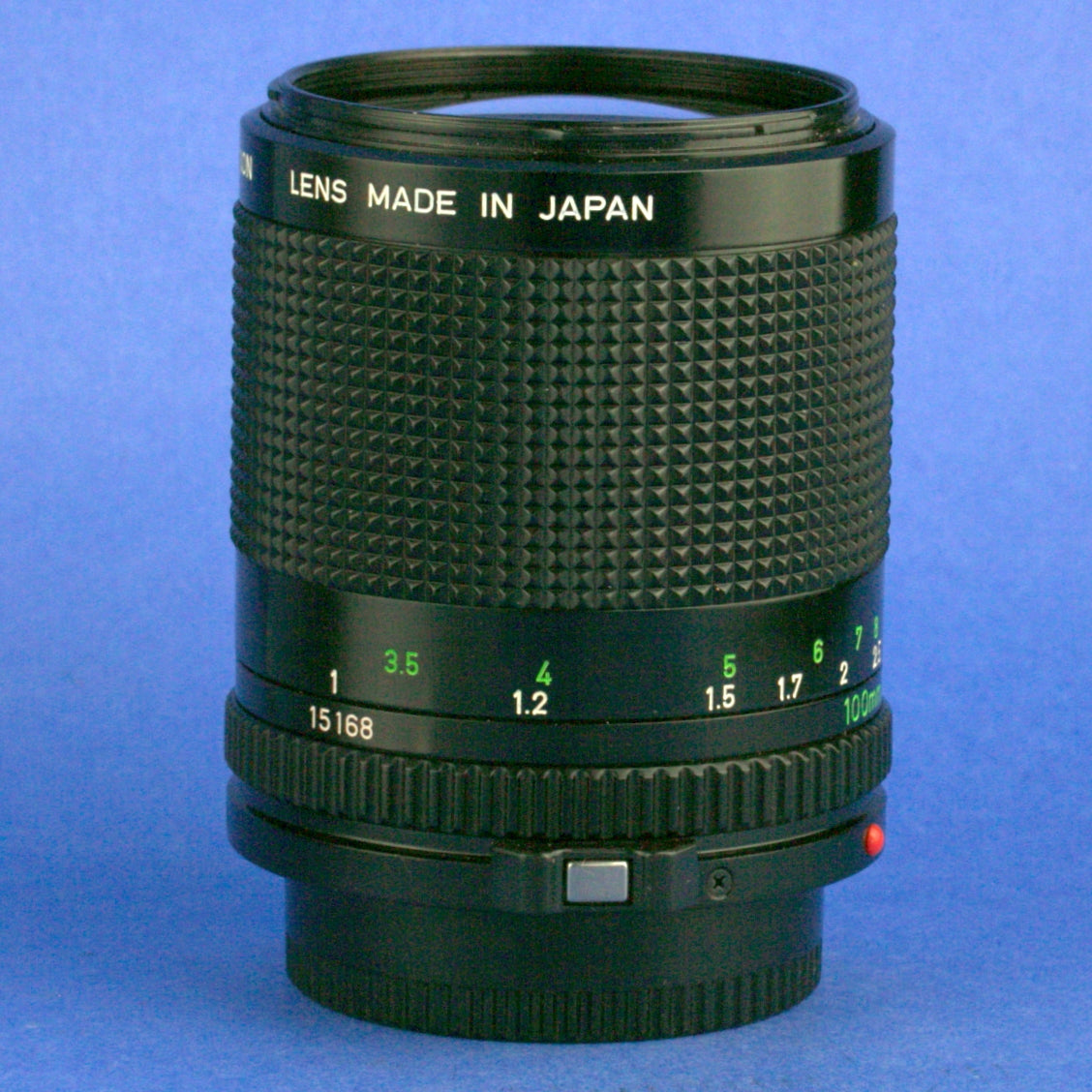 Canon FD 100mm F2 Lens