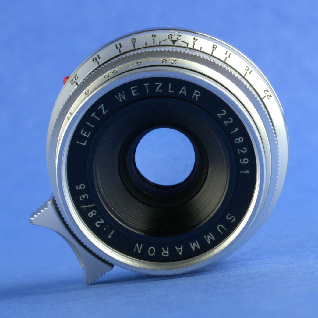 Leica Summaron 35mm 2.8 Lens M Mount DAG CLA Beautiful Condition