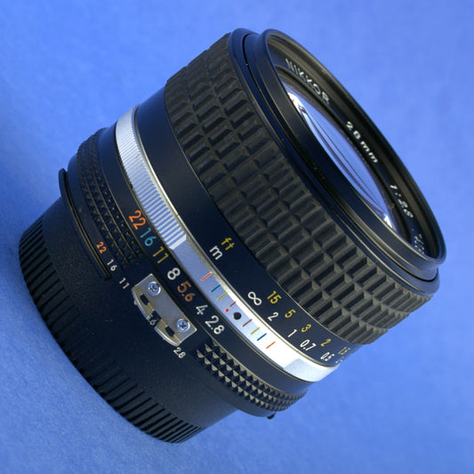 Nikon Nikkor 28mm 2.8 Ai-S Lens Near Mint Condition