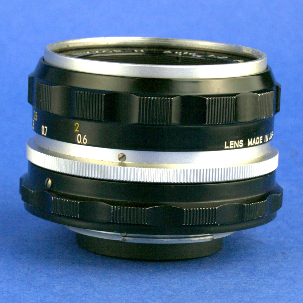 Nikon Nikkor-H 50mm F2 Non-Ai Lens
