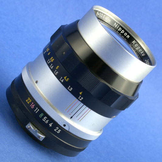 Nikon Nikkor-P 105mm 2.5 Non-Ai Lens