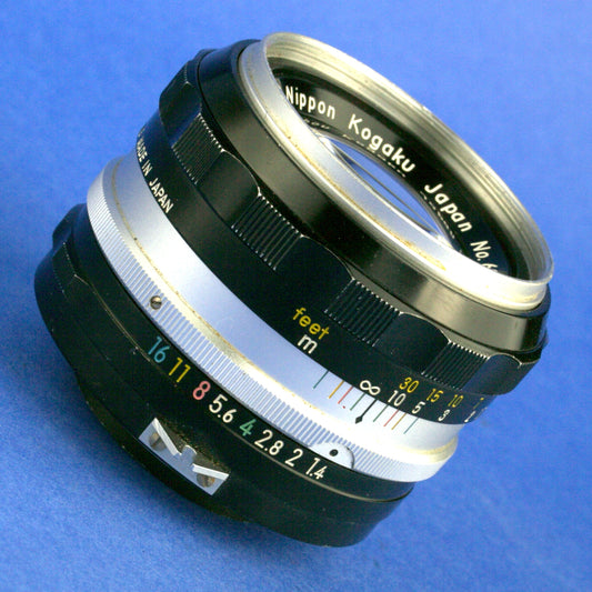 Nikon Nikkor-S 50mm 1.4 Non-Ai Lens