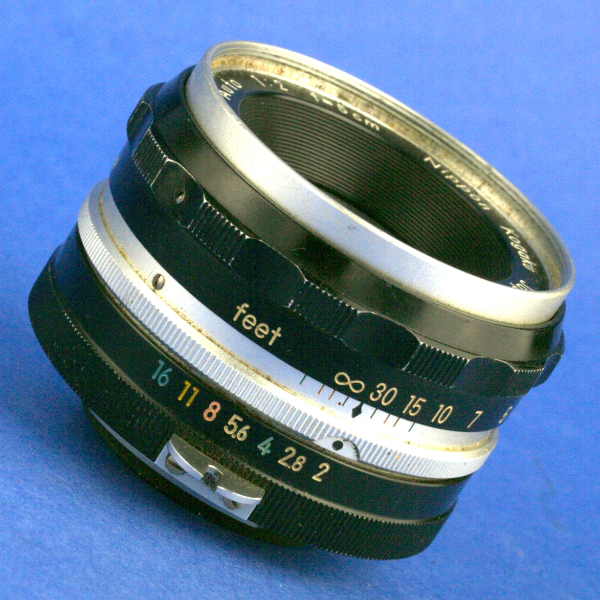 Nikon Nikkor-S 50mm F2 Non-Ai Lens