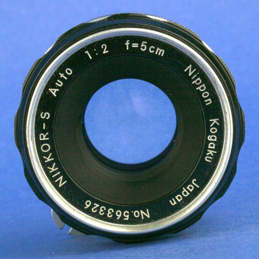Nikon Nikkor-S 50mm F2 Non-Ai Lens