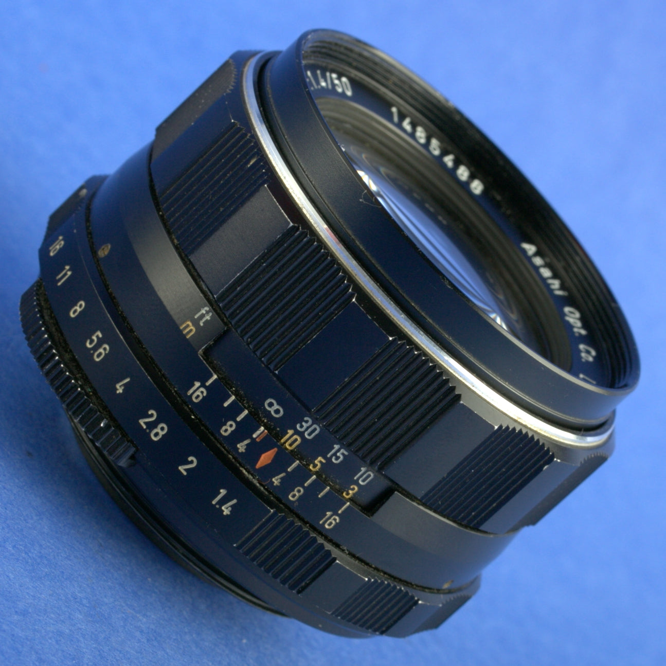 Pentax Super-Takumar 50mm 1.4 M42 Lens 8 Elements