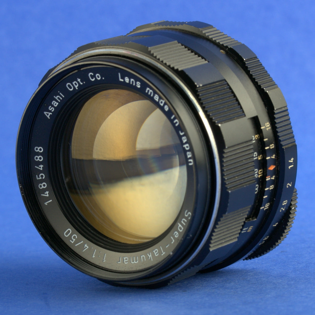 Pentax Super-Takumar 50mm 1.4 M42 Lens 8 Elements