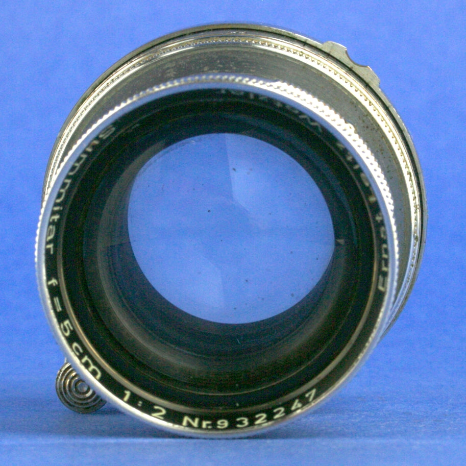 Leica Summitar 50mm F2 LTM Lens Blue Coated