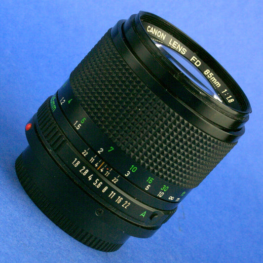 Canon FD 85mm 1.8 Lens Beautiful Condition