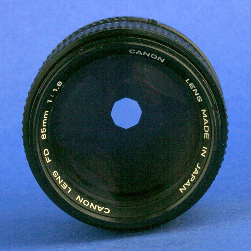 Canon FD 85mm 1.8 Lens Beautiful Condition