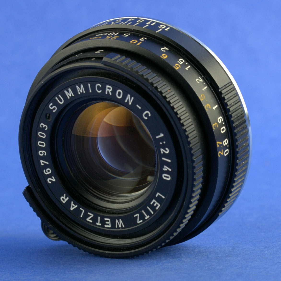 Leica Summicron-C 40mm F2 Lens Beautiful Condition 2024 CLA
