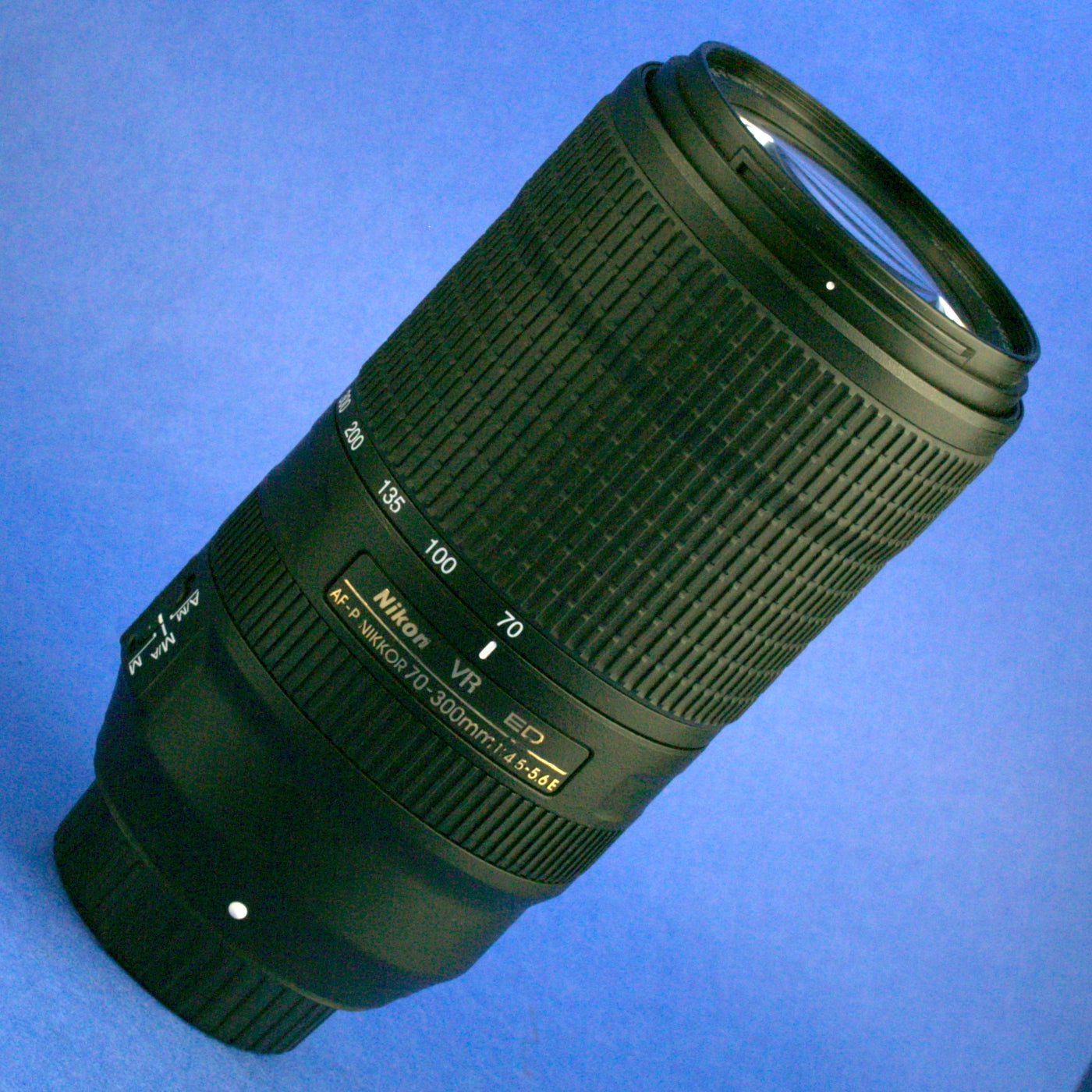 Nikon AF-P Nikkor 70-300mm 4.5-5.6E VR Lens Mint Condition