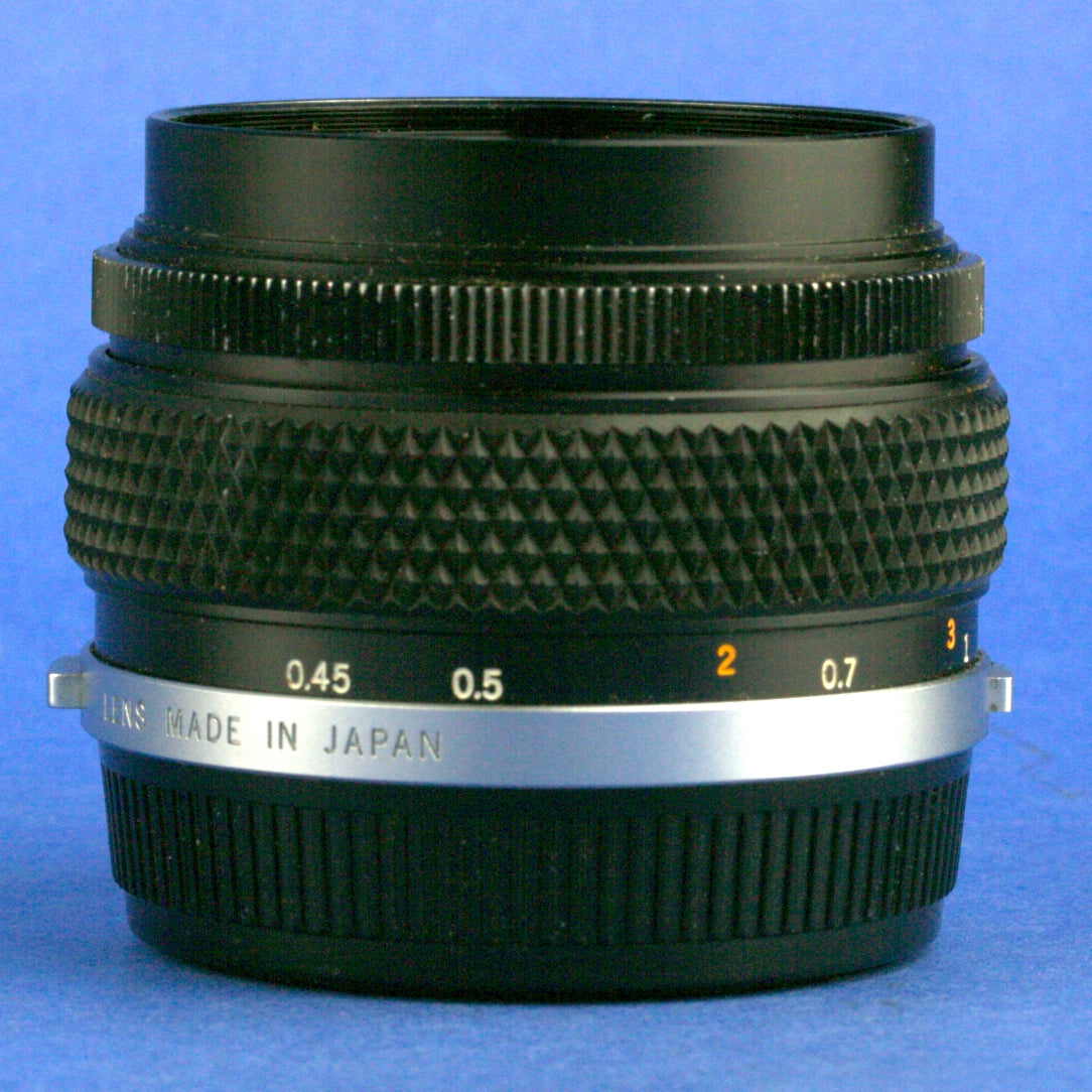 Olympus OM 50mm 1.4 Auto-S Lens