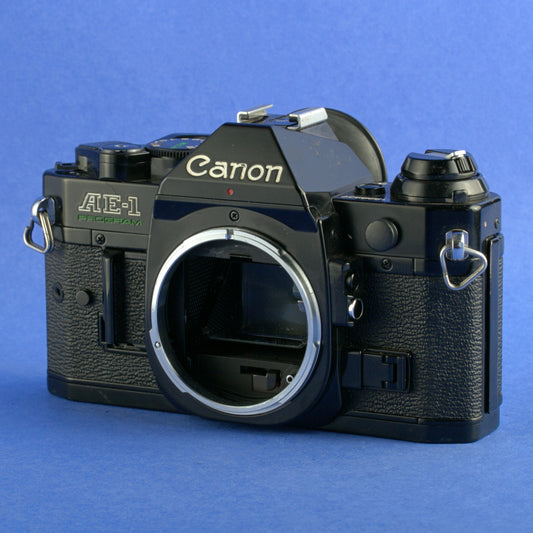 Black Canon AE-1 Program Film Camera Body