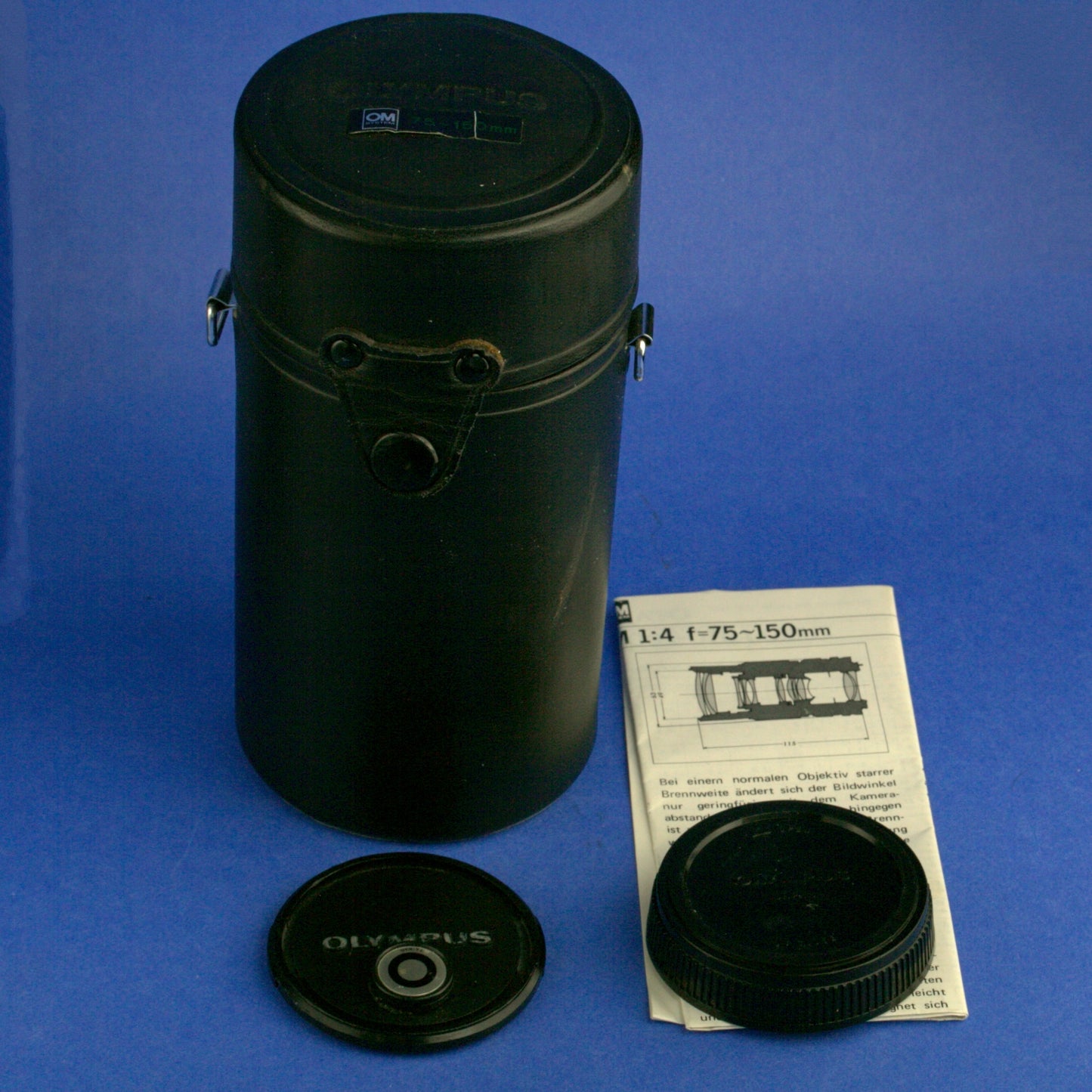 Olympus OM 75-150mm F4 Auto-Zoom Zuiko Lens