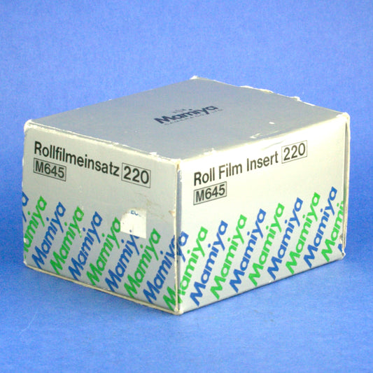 Mamiya 220 Insert for 645 Cameras *** READ ***