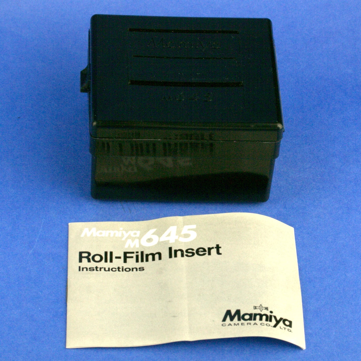 Mamiya 220 Insert for 645 Cameras *** READ ***