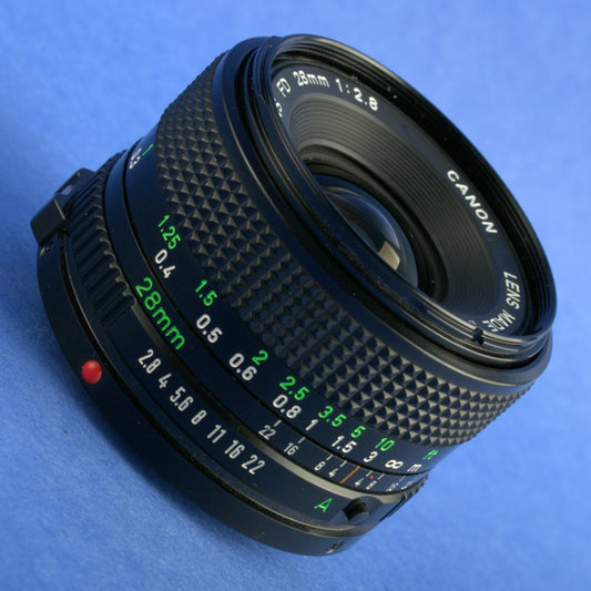 Canon FD 28mm 2.8 Lens