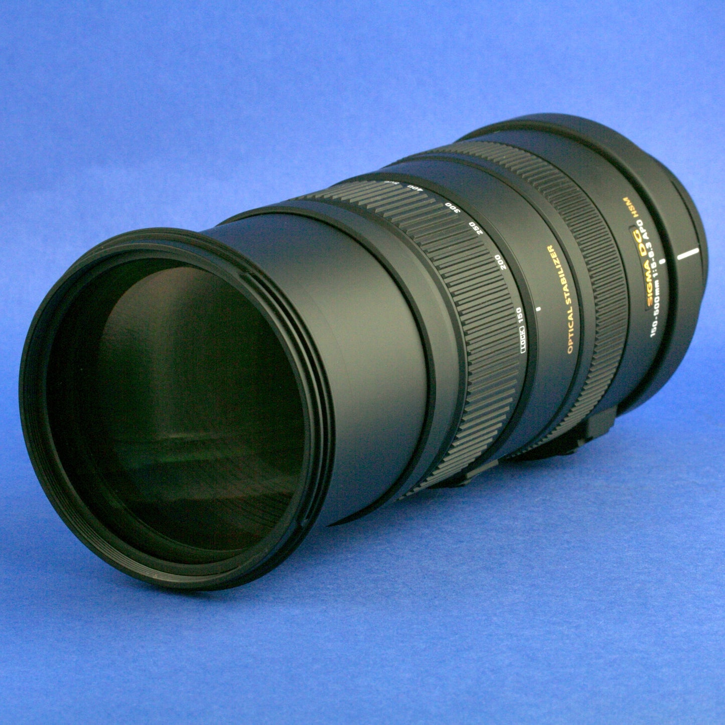 Sigma 150-500mm 5-6.3 APO DG OS Lens Canon EOS Mount Mint Condition