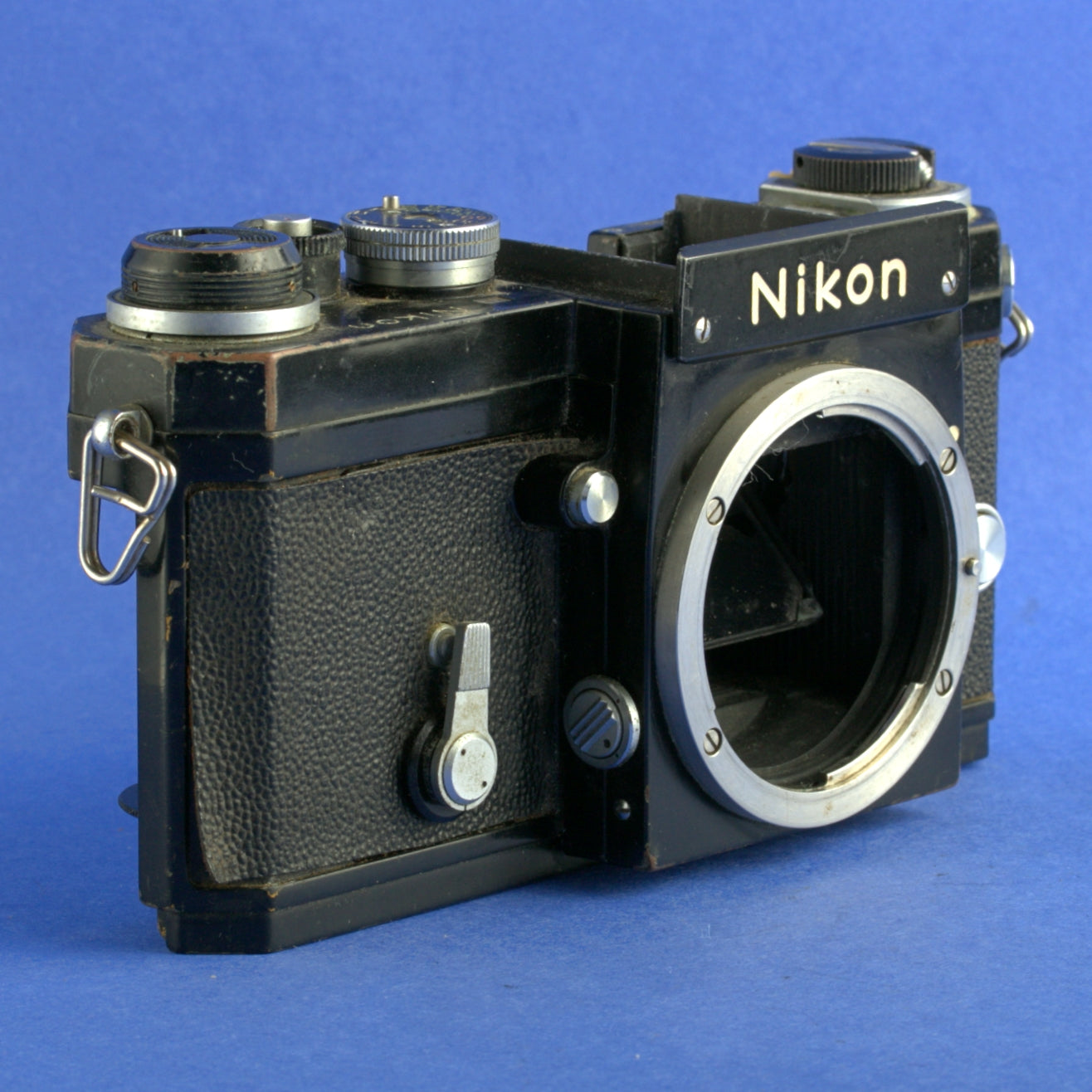 Late Black Nikon F Film Camera Body Only Not Working