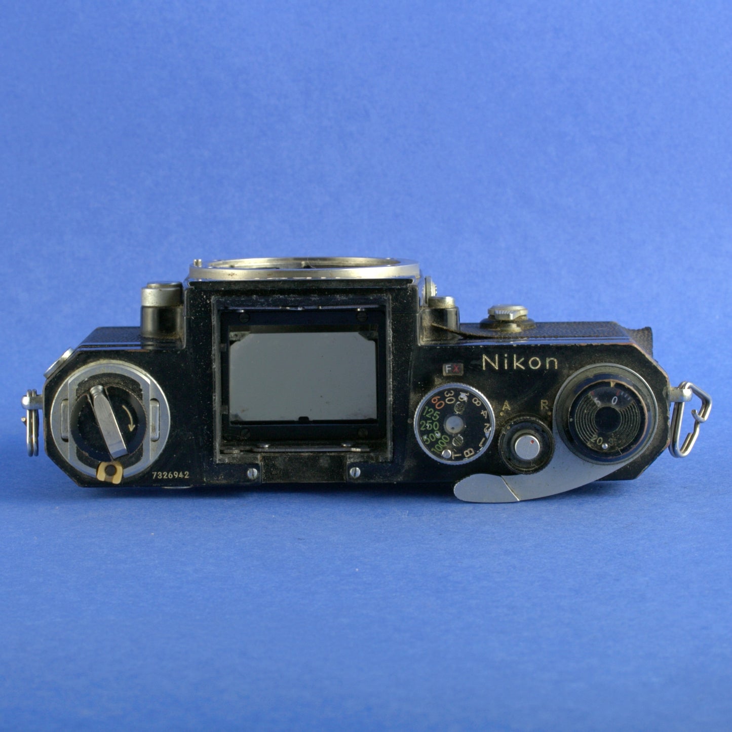 Late Black Nikon F Film Camera Body Only Not Working