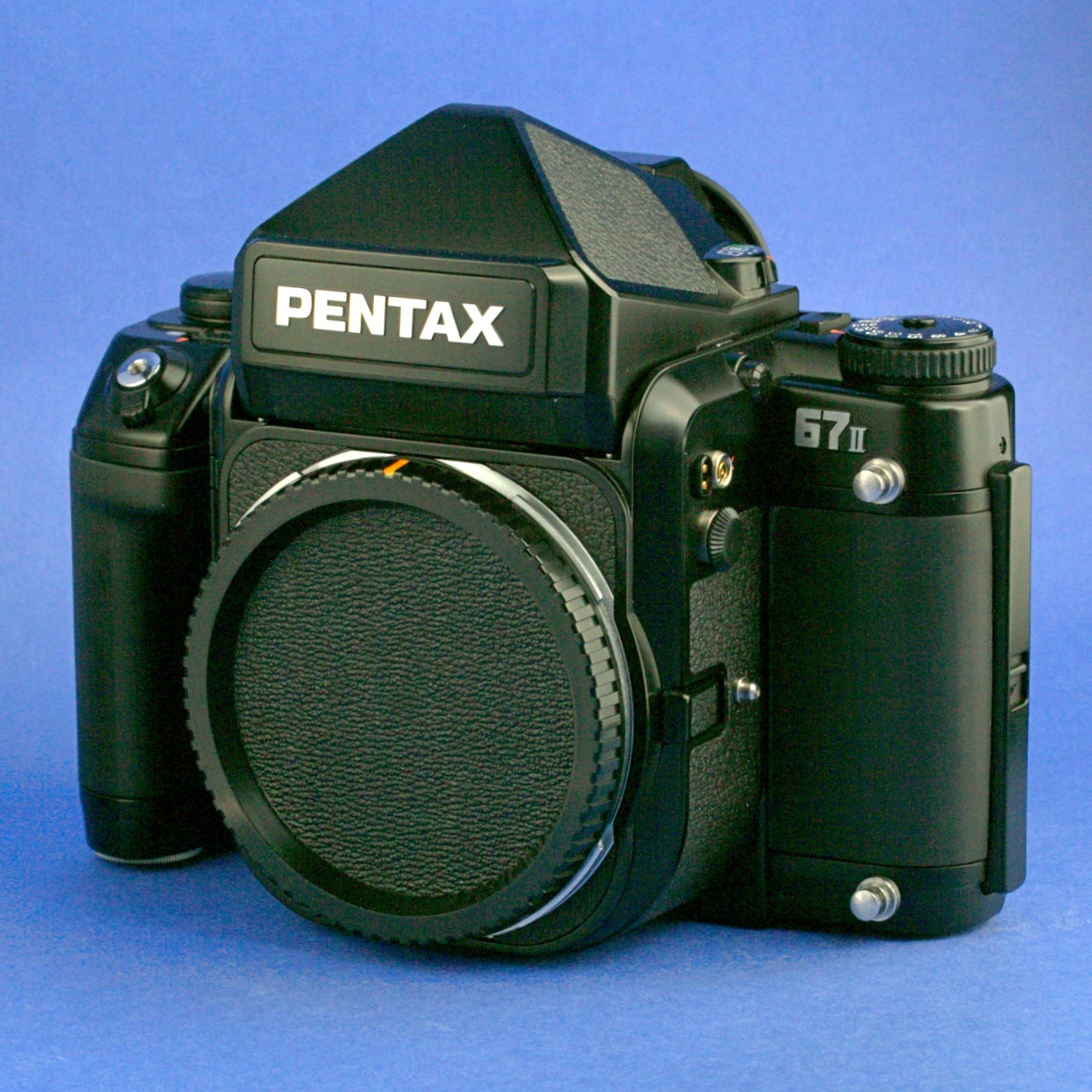 Pentax 67 II Film Camera Body with AE Prism Finder Beautiful Condition
