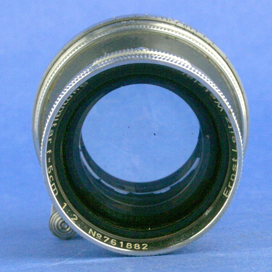 Leica Summitar 50mm F2 LTM Lens Blue Coated
