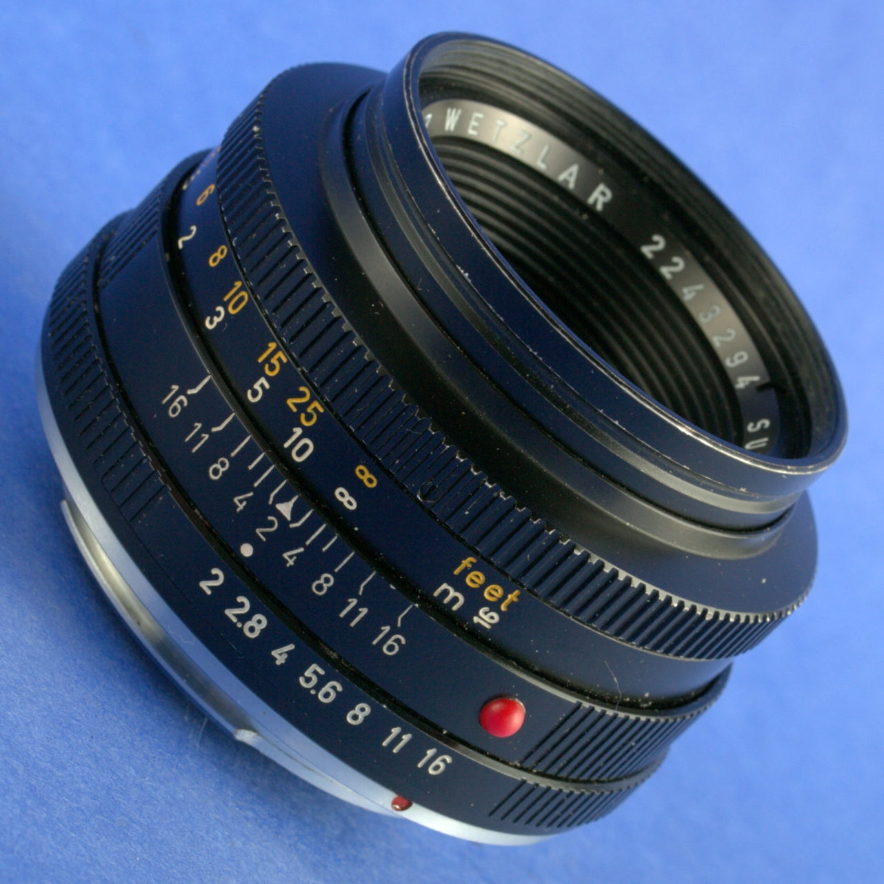 Leica Summicron-R 50mm F2 3-Cam Lens