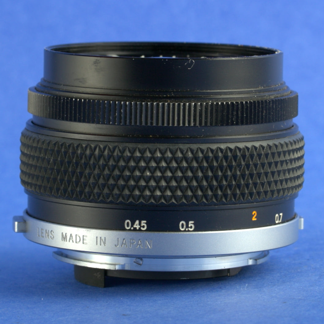 Olympus OM 50mm 1.4 Zuiko Lens