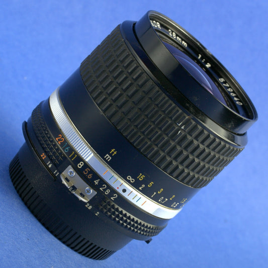 Nikon Nikkor 28mm F2 Ai-S Lens