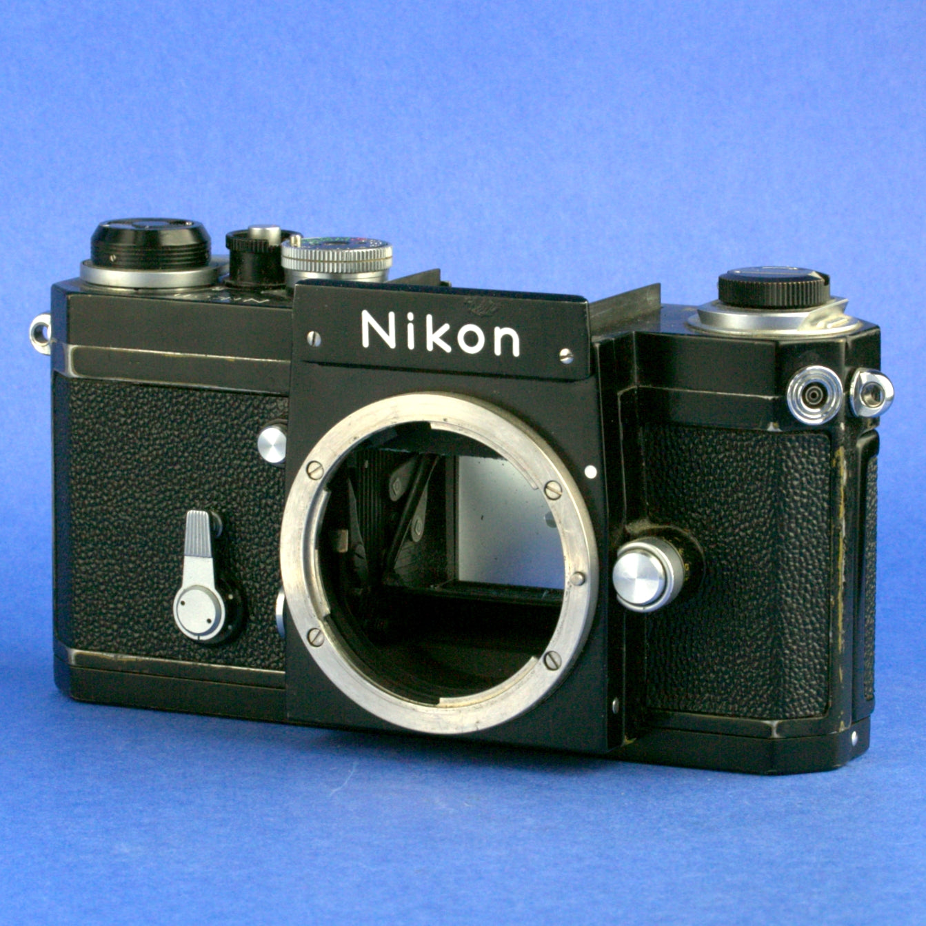 Black Nikon F Film Camera Body Only