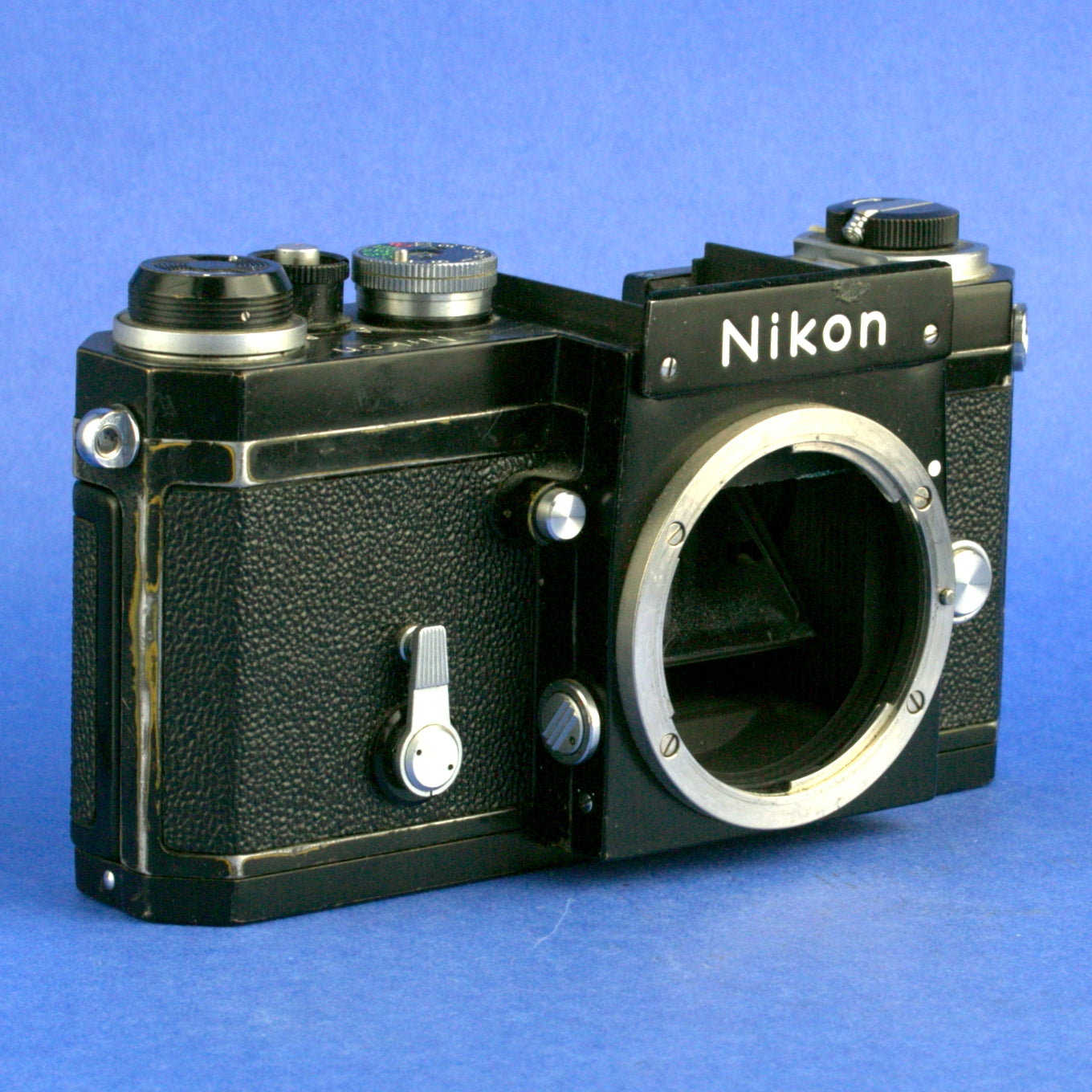 Black Nikon F Film Camera Body Only
