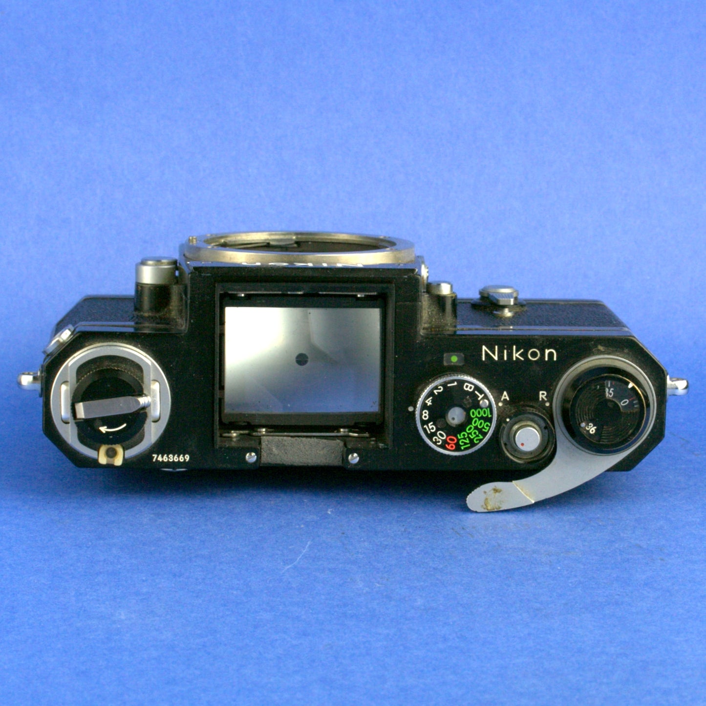Black Nikon F Film Camera Body Only