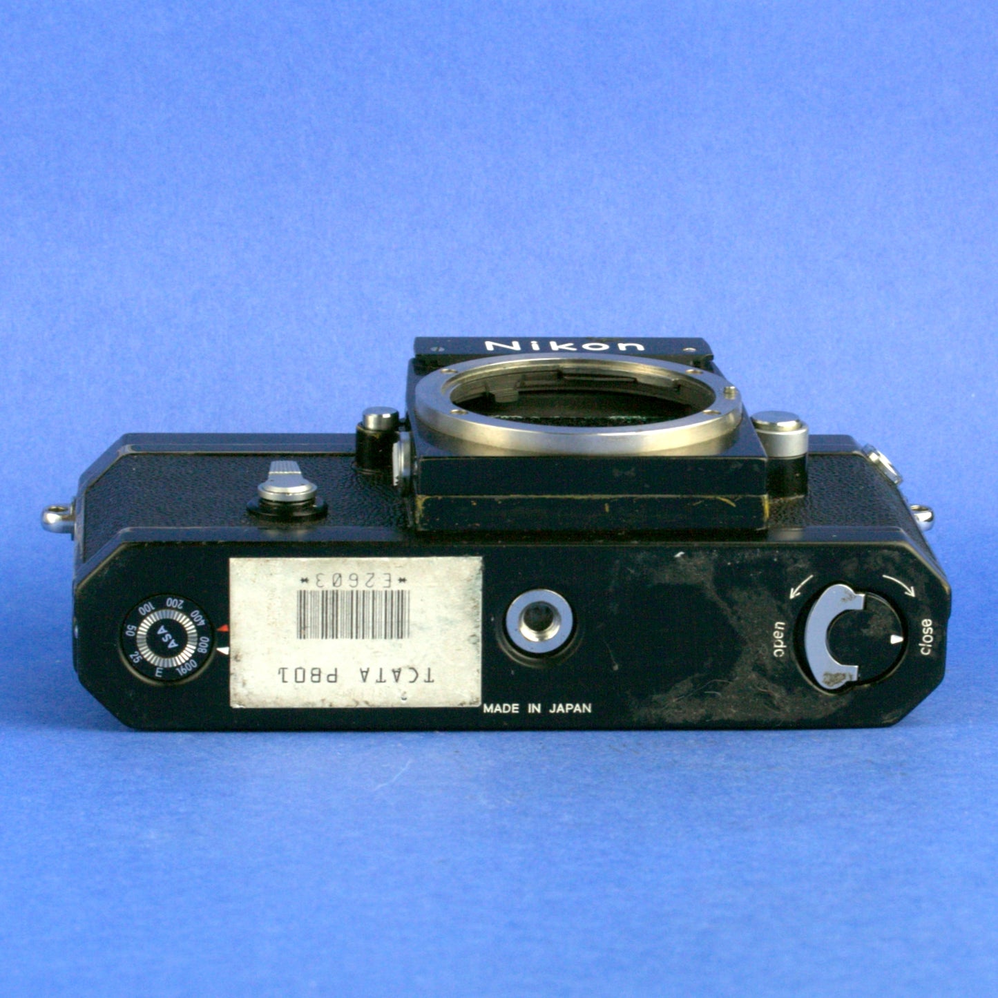 Black Nikon F Film Camera Body Only