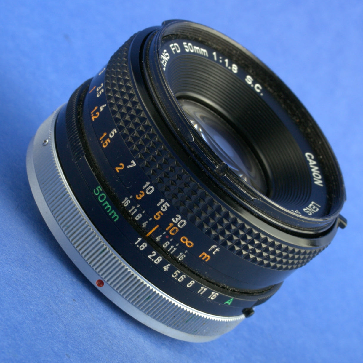 Canon FD 50mm 1.8 S.C. Lens