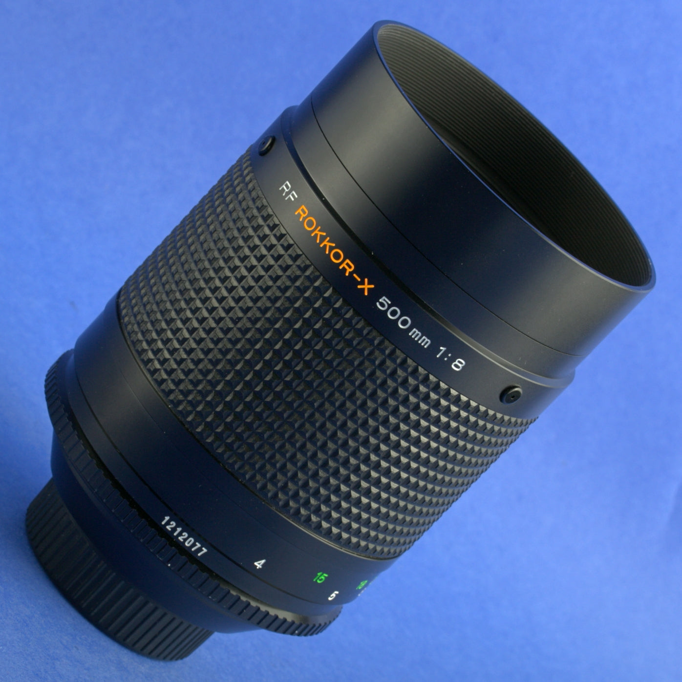 Minolta Rokkor-X 500mm F8 RF Lens Mint Condition
