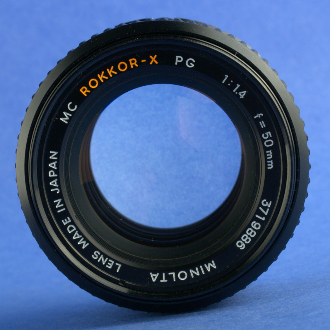 Minolta Rokkor-X PG 50mm 1.4 Lens Near Mint Condition
